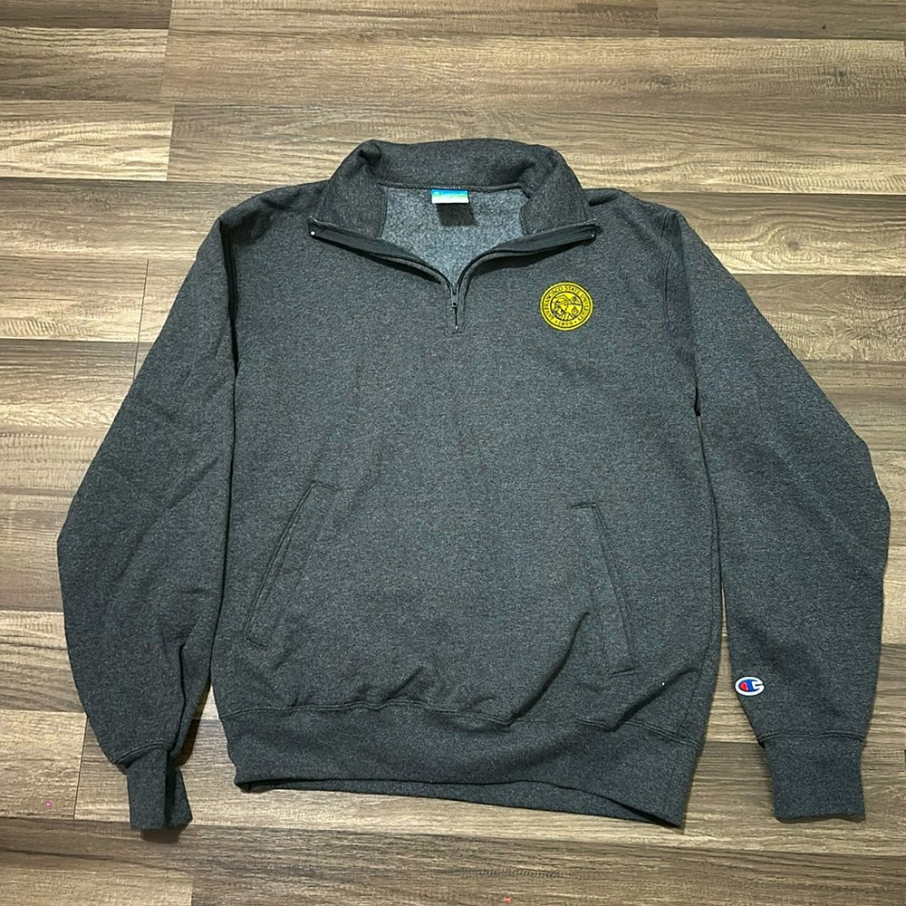 Vintage San Francisco State University Quarter Zip Sweatshirt